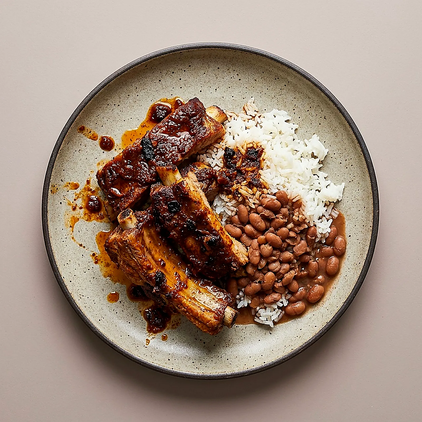 Costillas de cerdo en adobo